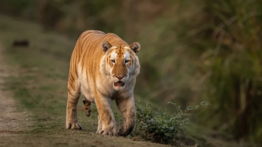 Informasi Photografer : Mengapa harimau ‘emas’ langka yang difoto di India membuat para pelestari lingkungan khawatir