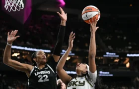 A'ja Wilson mencetak 30 poin saat Las Vegas Aces membuat Chicago Sky mengalami kekalahan